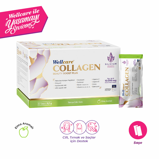 Collagen Beauty Boost Plus Tip I ve III 10.000 mg - 30 Saşe